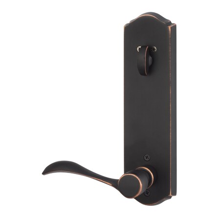 Sure-Loc Hardware Sure-Loc Hardware Sandstone Entry Lever & Deadbolt, Vintage Bronze, Left Hand SS107-DB 11P LH